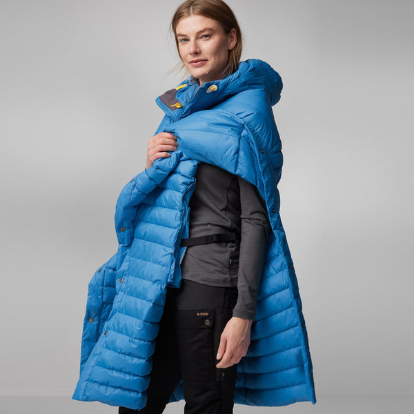 Expedition Down Poncho - UN Blue