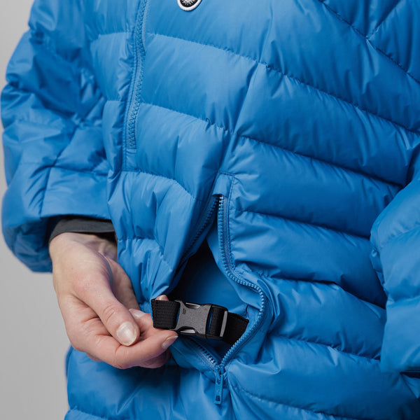 Expedition Down Poncho - UN Blue