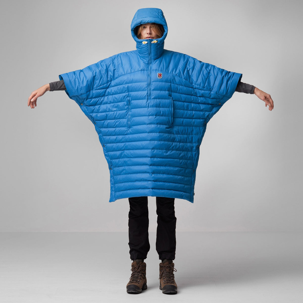 Expedition Down Poncho - UN Blue