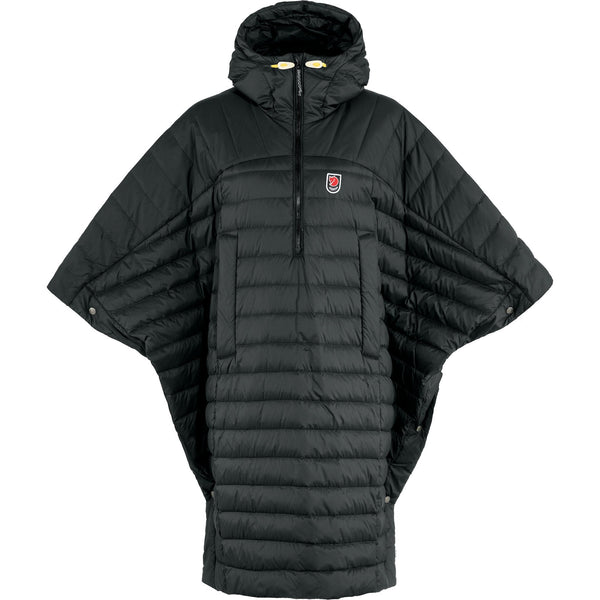 Expedition Down Poncho - Black