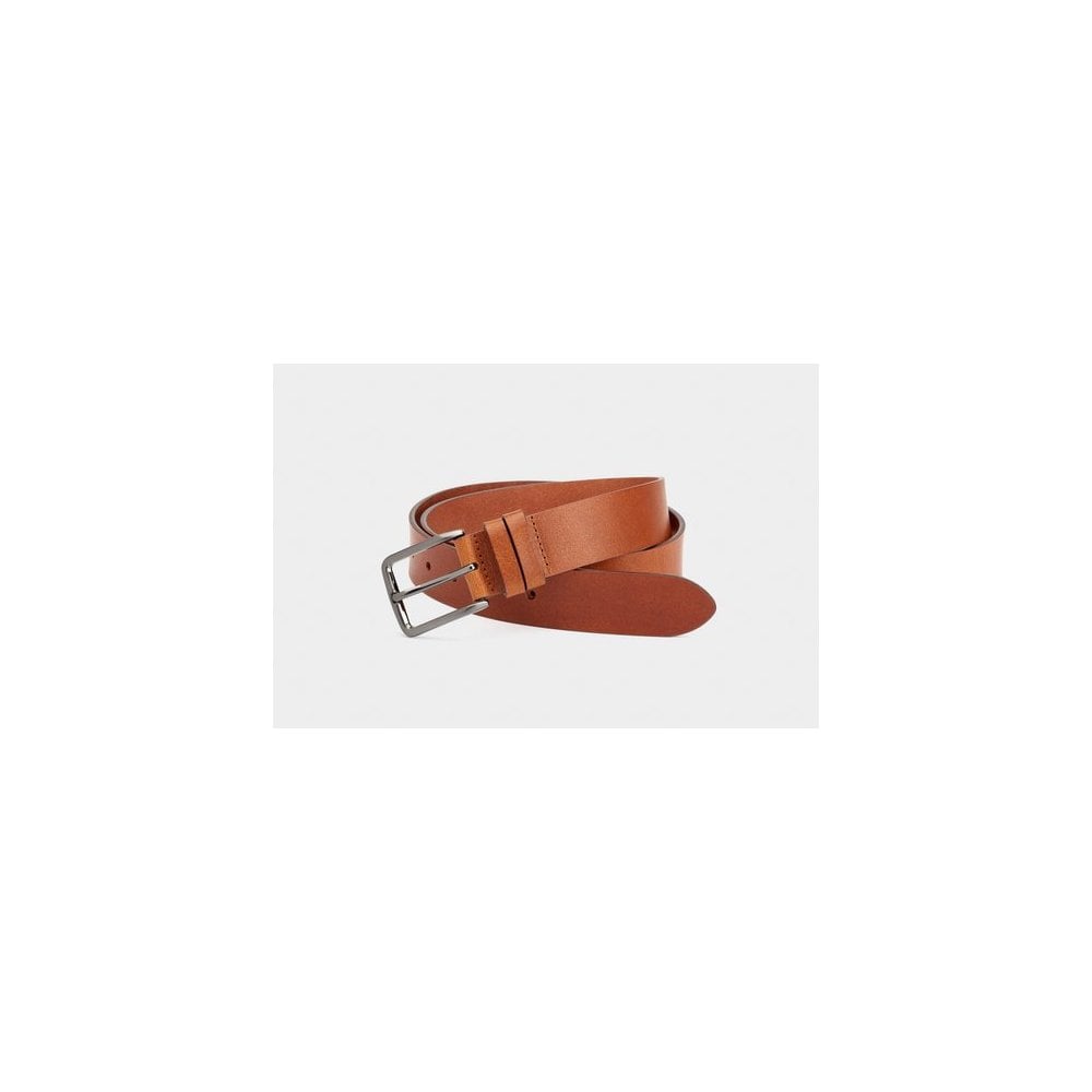 35mm  Leather Belt - Tan