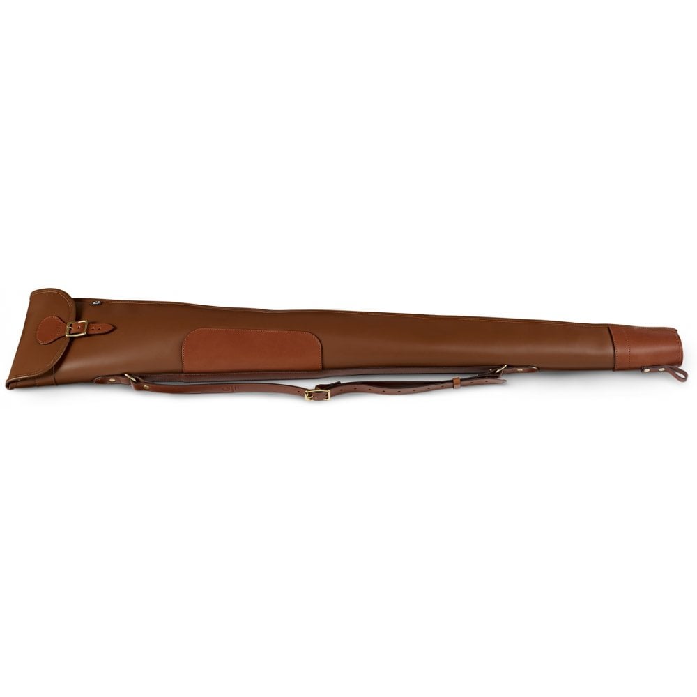 Byland Leather Shotgun Slip with Flap & Zip