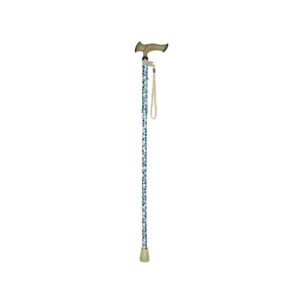Folding Stick with Ergonomic Gel-Handle in Blue Canyon Pattern