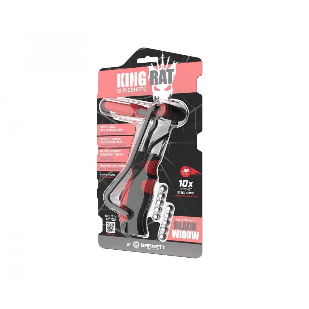 King Rat Black Widow Slingshot