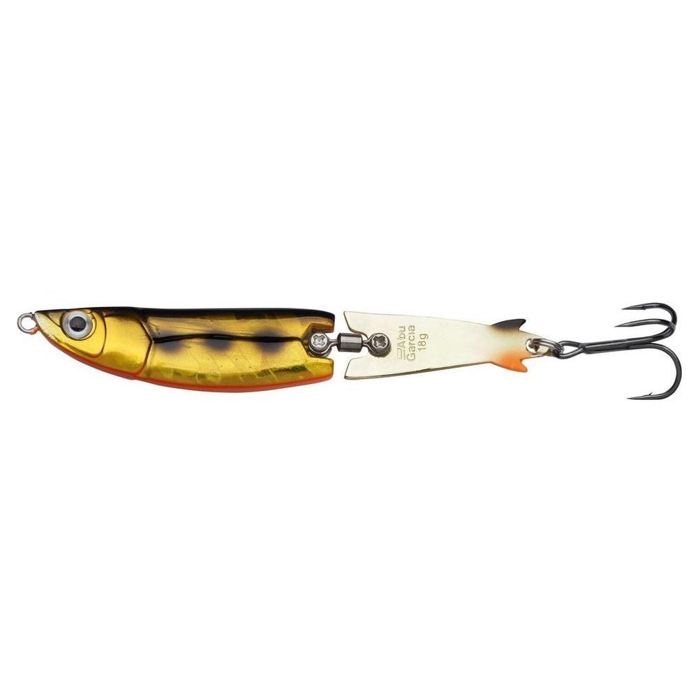 Toby Jointed Lures in Orange Copper Holo Pattern