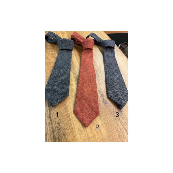 Herringbone Tweed Tie