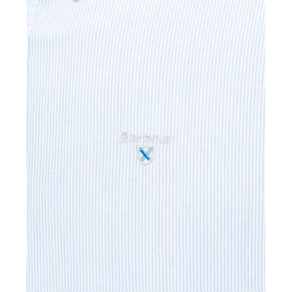 Striped Oxtown Tailored Shirt - Sky Blue
