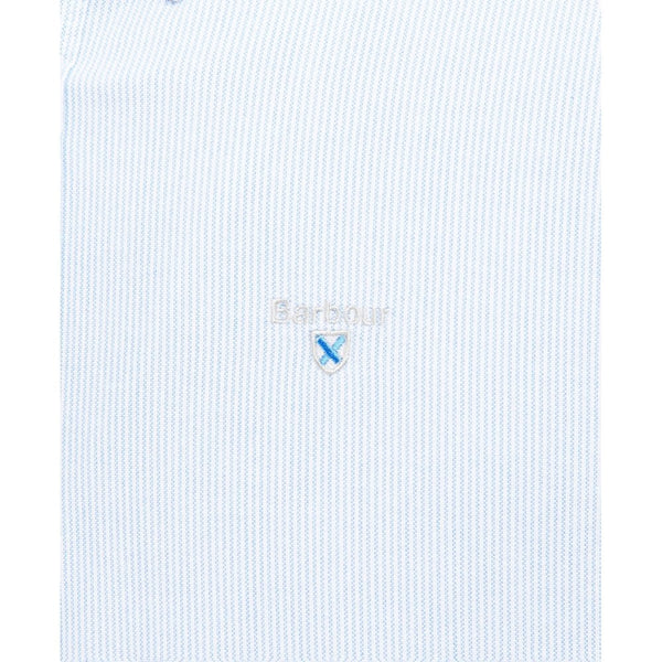 Striped Oxtown Tailored Shirt - Sky Blue