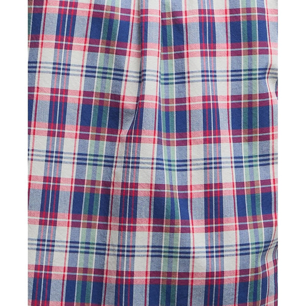Clifton Madras Relaxed Fit Shirt -  Red