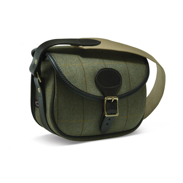 Helmsley Green Tweed Cartridge Bag