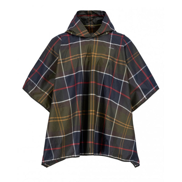 Tartan Showerproof Poncho in Classic