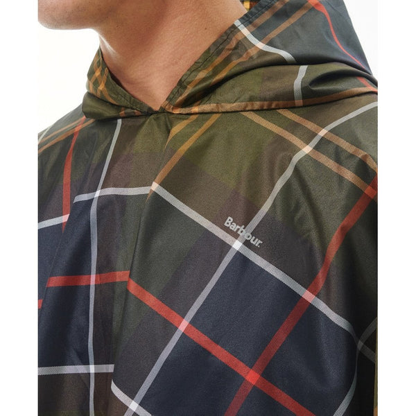 Tartan Showerproof Poncho in Classic