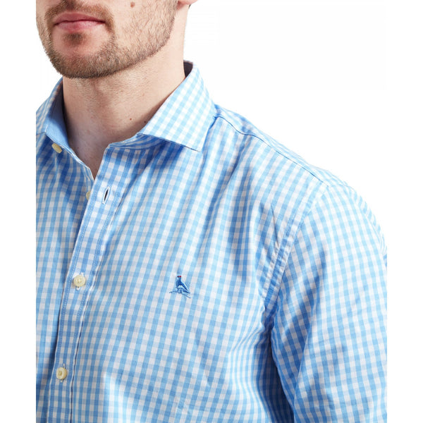Thorpeness Tailored Shirt - Blue Check