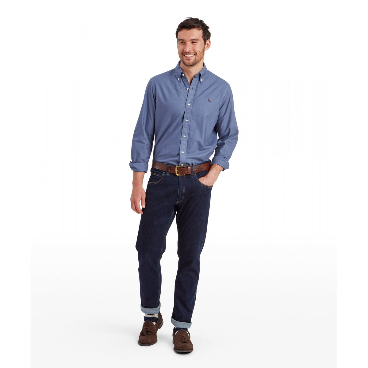 Cavendish Oxford Shirt - Vintage Navy