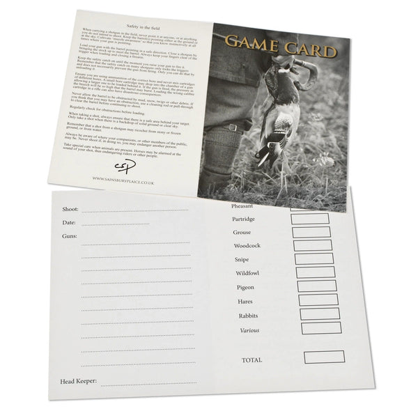 Duck & Snipe Shoot Game Cards