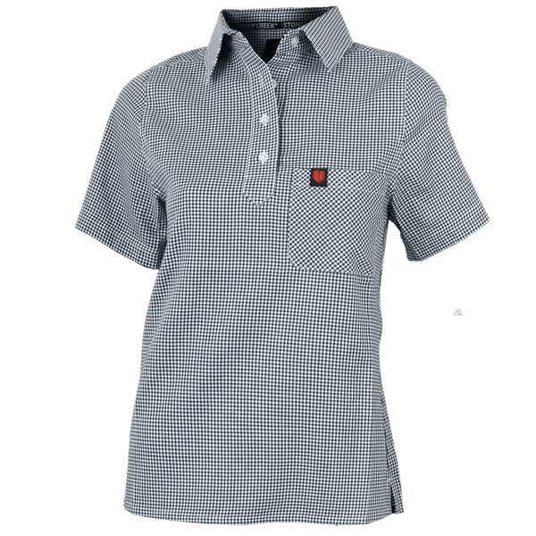 Checkmate Shirt - Navy Gingham