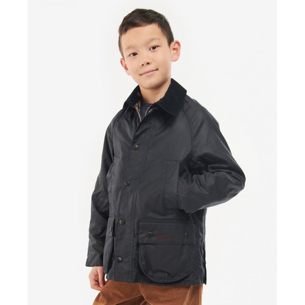 Boys Bedale Jacket in Navy