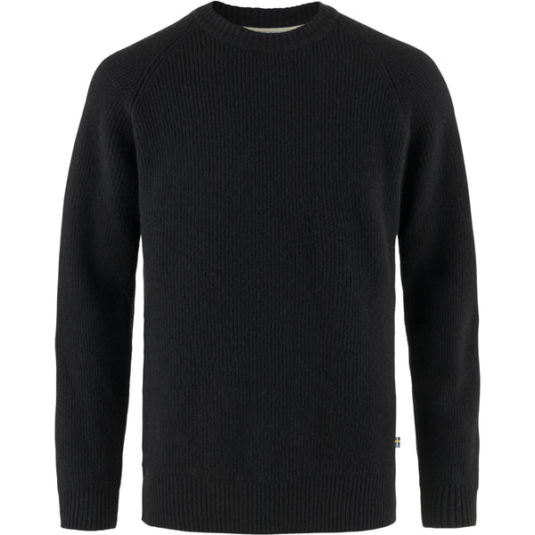 Övik Rib Sweater M - Black