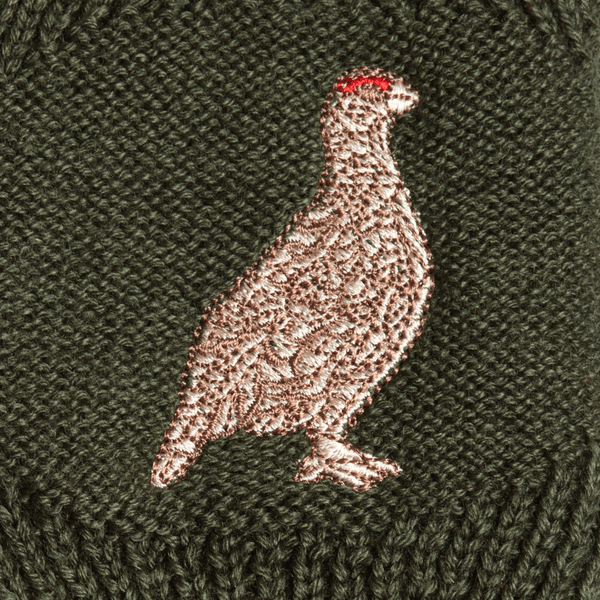 Lomond Socks -Grouse- Burgundy/Spruce