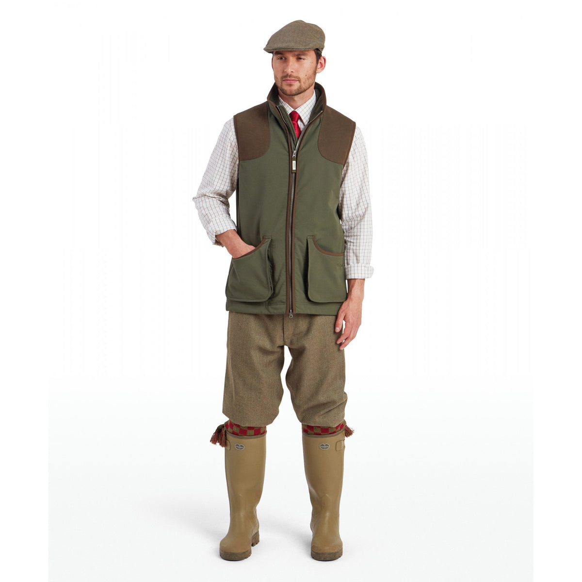 Gunby Gilet - Forest