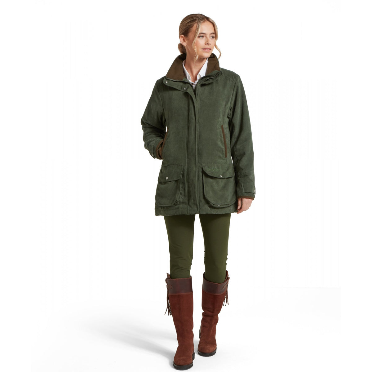 Teal Shooting Coat - Cedar