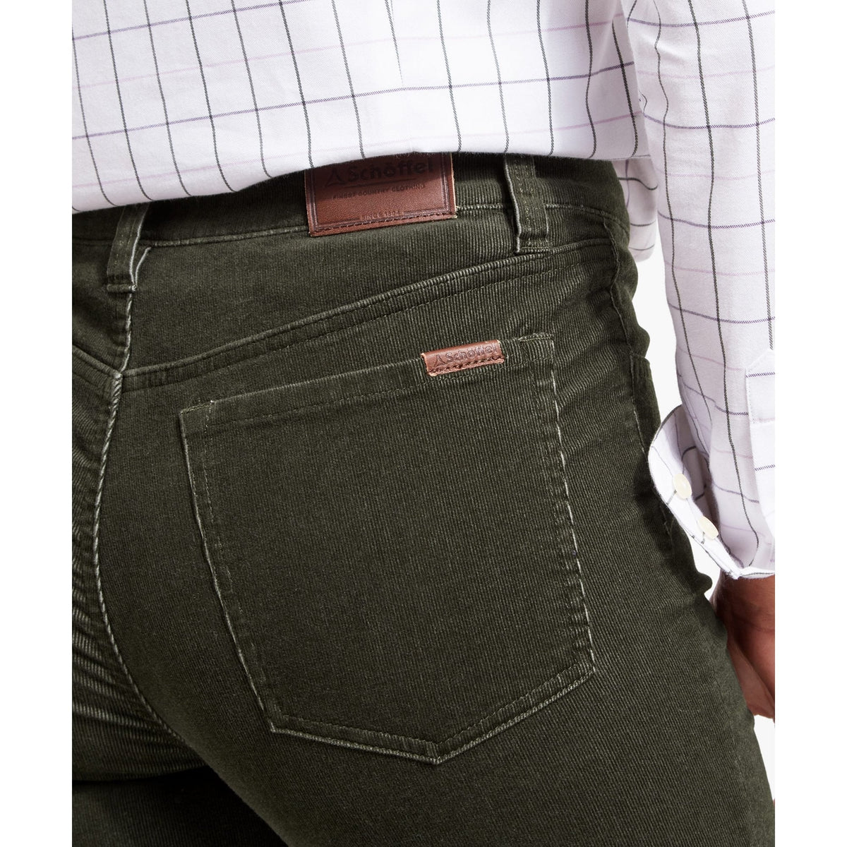 Clover Cord Jeans - Forest