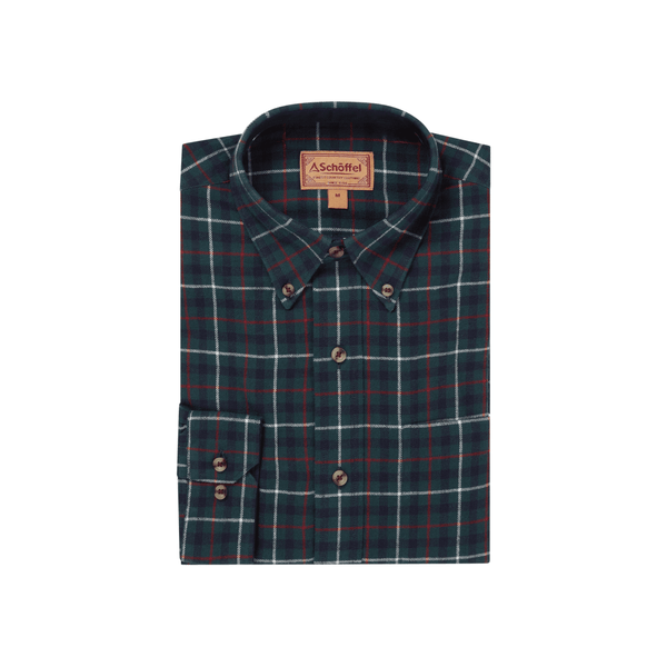 Akenham Shirt - Botanical Green