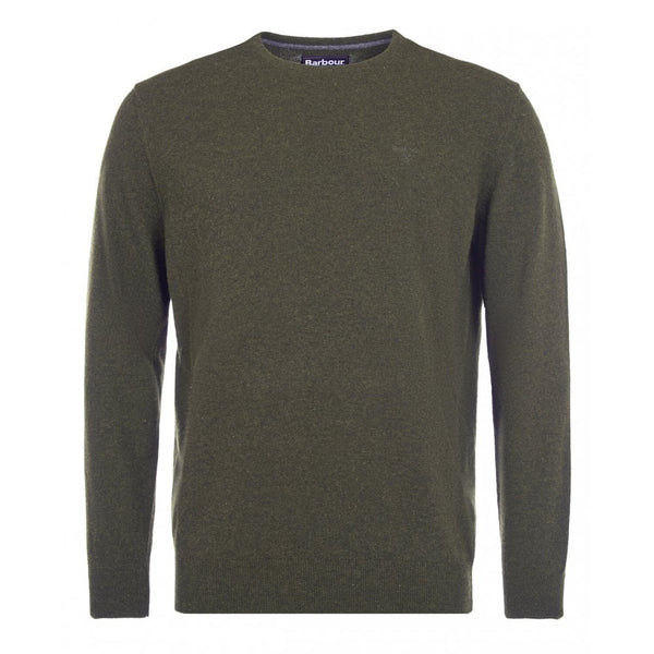 Essential Lambswool Crew Neck Jumper - Seaweed