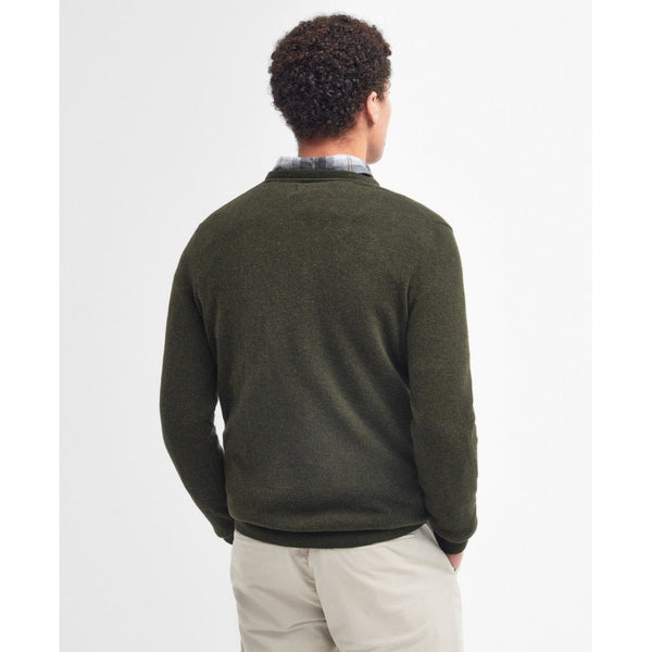 Essential Lambswool Crew Neck Jumper - Seaweed