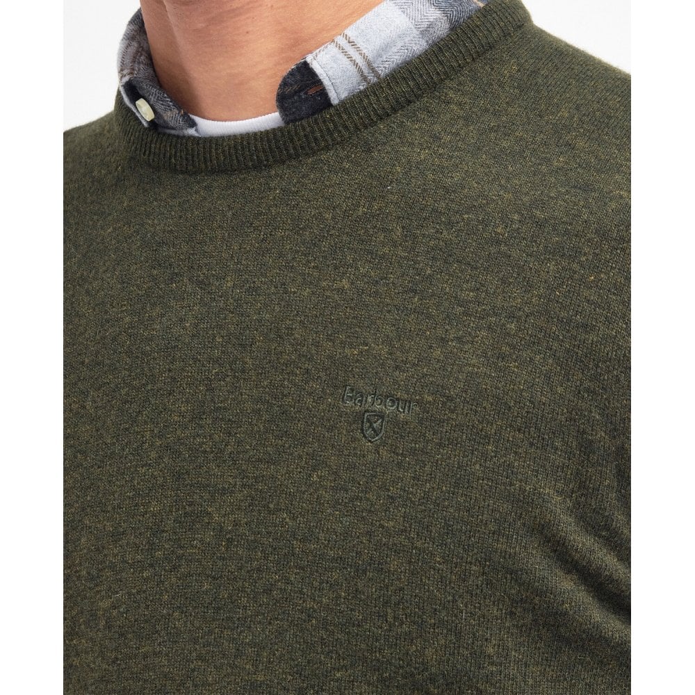 Essential Lambswool Crew Neck Jumper - Seaweed