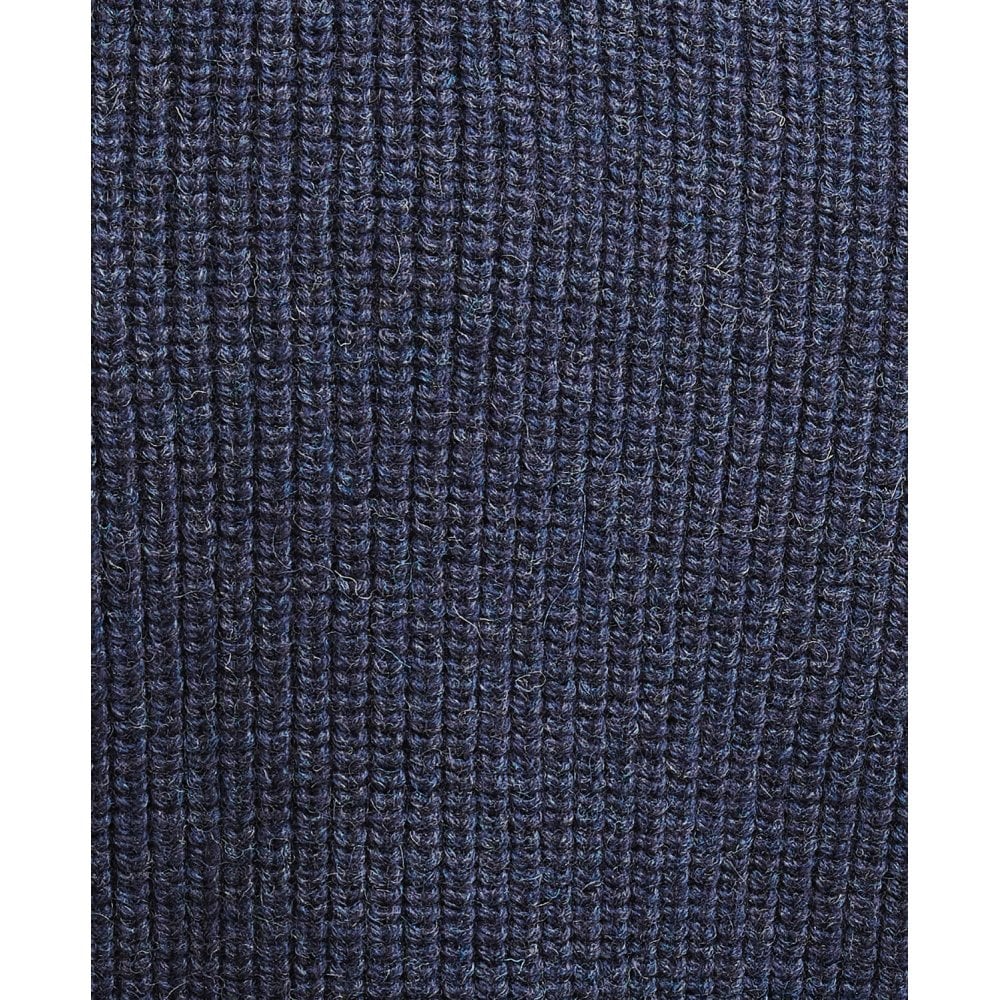 New Tyne Crew Neck Sweater in Denim Blue