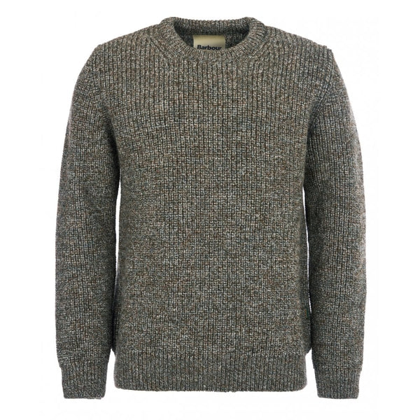 New Tyne Crew Neck Sweater in Derby Tweed
