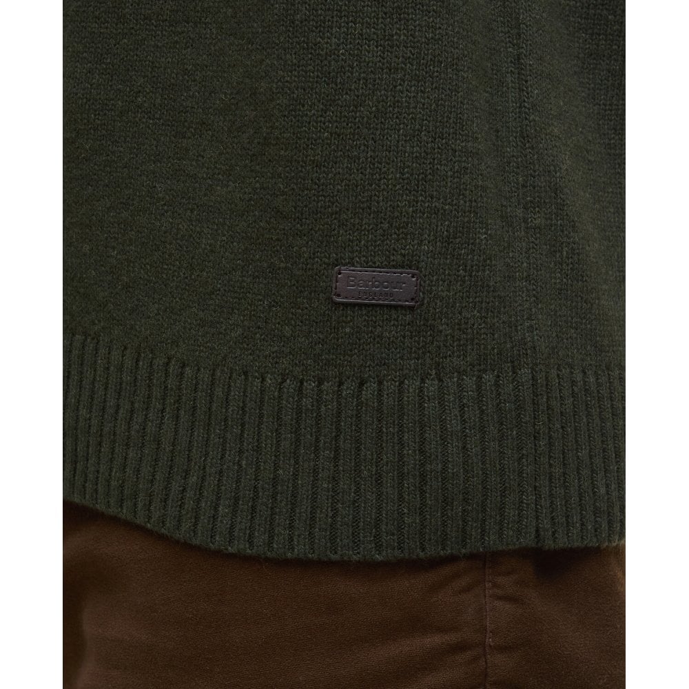 Kelp Roll Neck Jumper - Olive