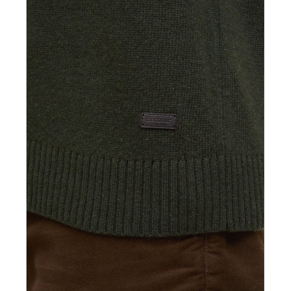 Kelp Roll Neck Jumper - Olive