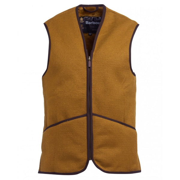 Warm Pile Waistcoat/Zip-In Liner in Brown