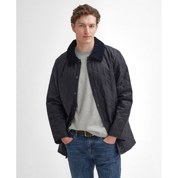 Liddesdale Quilted Jacket in Navy