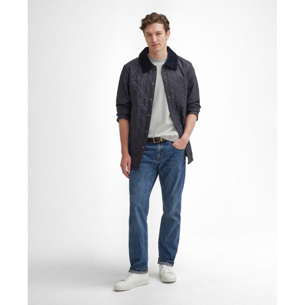 Liddesdale Quilted Jacket in Navy