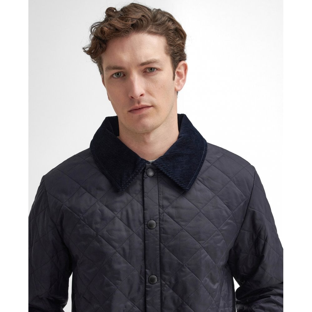 Liddesdale Quilted Jacket in Navy