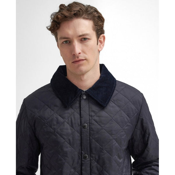 Liddesdale Quilted Jacket in Navy