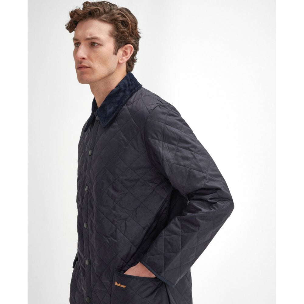 Liddesdale Quilted Jacket in Navy