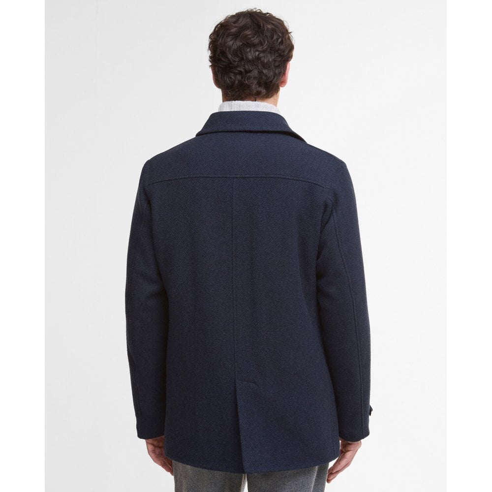 Newfield Wool Pea Coat - Navy/Classic