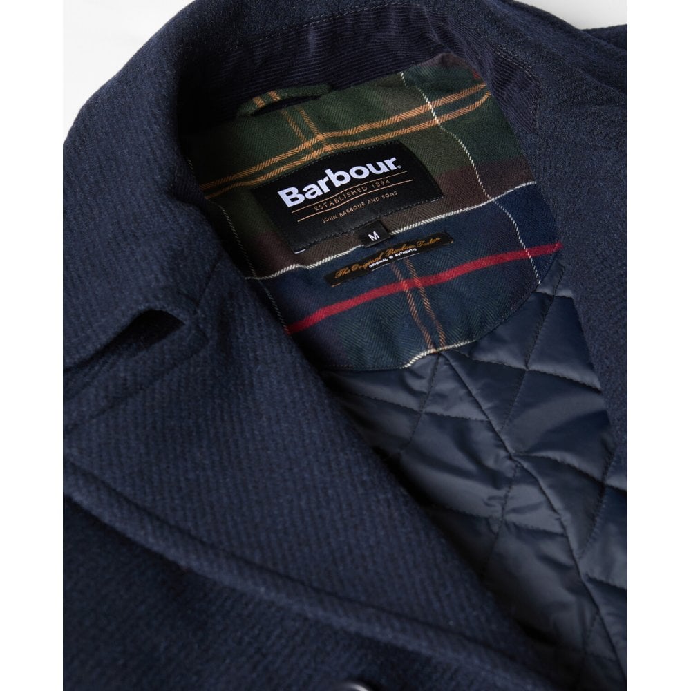 Newfield Wool Pea Coat - Navy/Classic