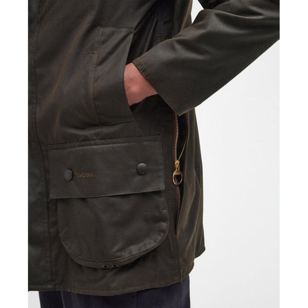 Beaufort Classic Waxed Jacket in Olive