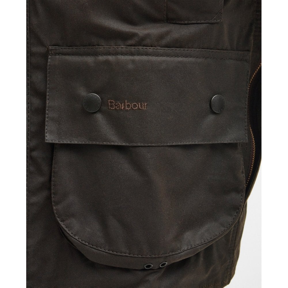 Beaufort Classic Waxed Jacket in Olive