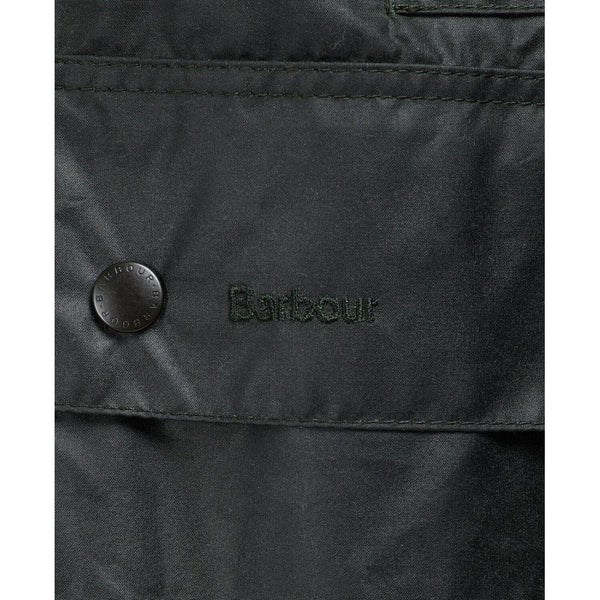 Border Waxed Jacket in Sage