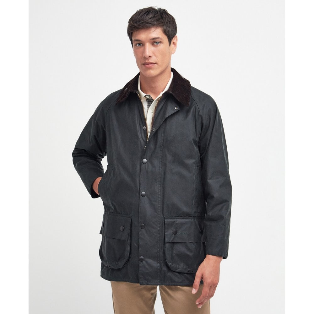 Beaufort Waxed Jacket in Sage