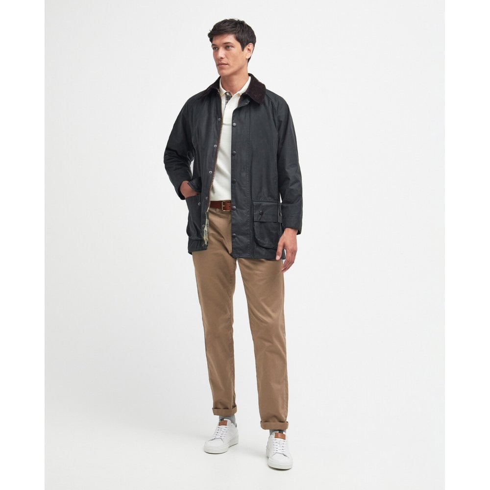 Beaufort Waxed Jacket in Sage