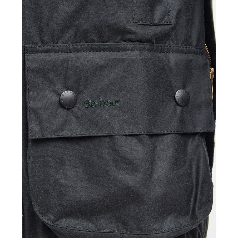 Beaufort Waxed Jacket in Sage