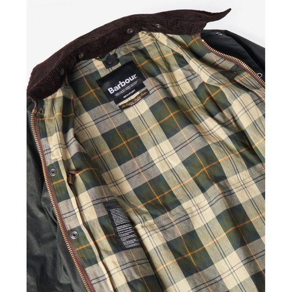 Beaufort Waxed Jacket in Sage