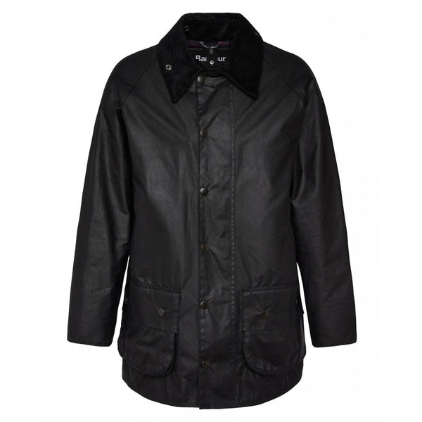 Beaufort Waxed Jacket in Black